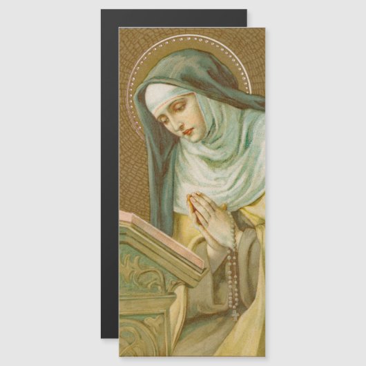 St. Mary Magdalene de Pazzi (JM 45) Magnetic Card (Voorkant / Achterkant)
