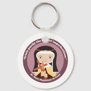 St. Mary Magdalene de Pazzi Sleutelhanger