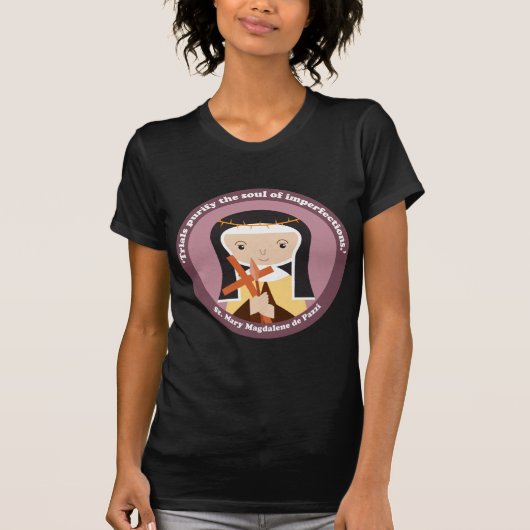 St. Mary Magdalene de Pazzi T-shirt (Voorkant)