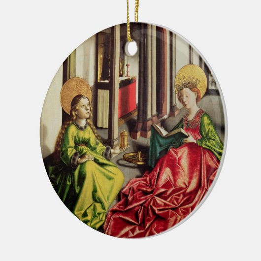 St. Mary Magdalene en St. Catherine van Alexandrië Keramisch Ornament (Links)