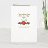 St. Mary Magdalene Feast Day 22 juli Bedankkaart (Achterkant)