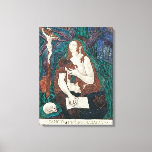 St. Mary Magdalene, Limousin Workshop Canvas Afdruk (Voorkant)
