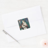 St. Mary Magdalene, Limousin Workshop Vierkante Sticker (Envelop)