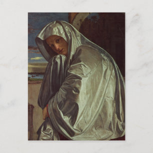 St. Mary Magdalene nadert de Sepulcher Briefkaart