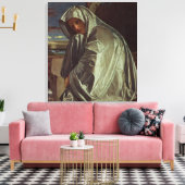 St. Mary Magdalene nadert de Sepulcher Canvas Afdruk (Insitu (Woonkamer))