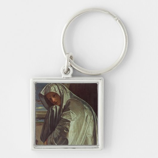St. Mary Magdalene nadert de Sepulcher Sleutelhanger (Voorkant)