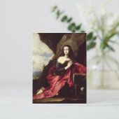 St. Mary Magdalene of St. Thais in de woestijn Briefkaart (Staand voorkant)