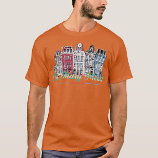 St Mary Mead thuis van MissMarple T-shirt