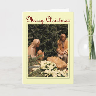 St. Mary Parish - Kerstmis van de Trog Feestdagen Kaart