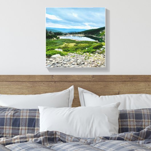 St. Mary’s Glacier CO Canvas Afdruk (Insitu (Slaapkamer))