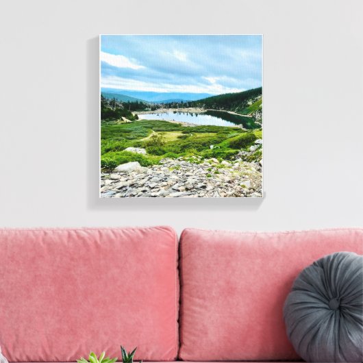 St. Mary’s Glacier CO Canvas Afdruk (Insitu (Woonkamer))