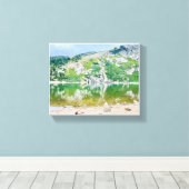 St. Mary’s Glacier, CO Stretched Canvas Print (Insitu (Houten vloer))