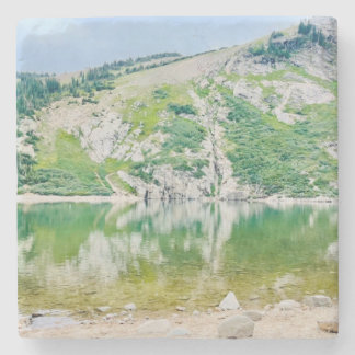 St. Mary’s Glacier, CO Stretched Canvas Print Stenen Onderzetter