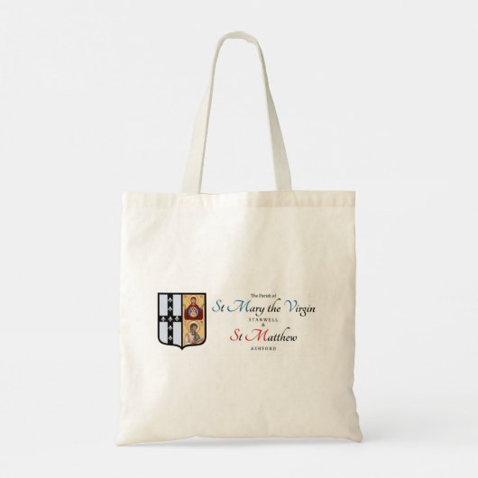 St Mary & St Matthew Parish Shopper Tote Bag (Achterkant)