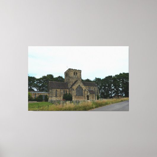 St Mary The Virgin Church Nunthorpe Canvas Afdruk (Voorkant)