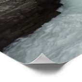 St. Mary-waterval I in Glacier National Park Poster (Hoek)