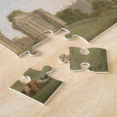 St Mary's Abbey, York, c.1778 (olie op doek) Legpuzzel (Zijkant)