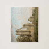 St Mary's Abbey, York, c.1778 (olie op doek) Legpuzzel (Verticaal)