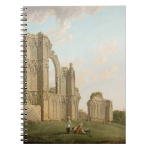 St Mary's Abbey, York, c.1778 (olie op doek) Notitieboek