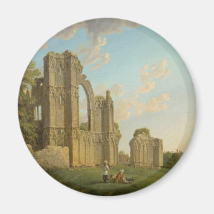 St. Mary's Abbey, York, Engeland ongeveer 1778 Magneet