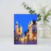 St. Mary's Basilica- en Clothhal Briefkaart (Staand voorkant)