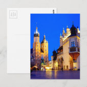 St. Mary's Basilica- en Clothhal Briefkaart (Voorkant / Achterkant)