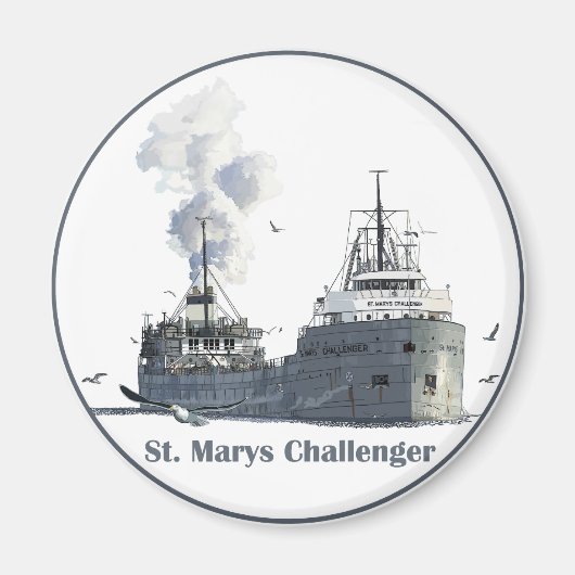 St. Marys Challenger Magneet (Voorkant)