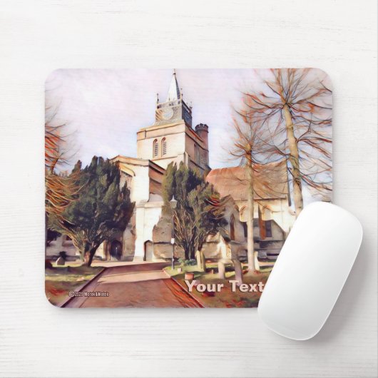 St. Mary's Church - Aylesbury Muismat (Met muis)