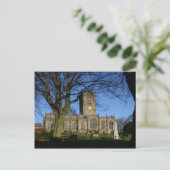 St Mary's Church Ecclesfield. Briefkaart (Staand voorkant)