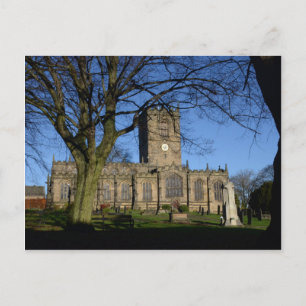 St Mary's Church Ecclesfield. Briefkaart