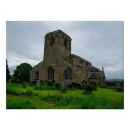 St. Mary's Church, Leake North Yorkshire Erfgoed Perfect Poster