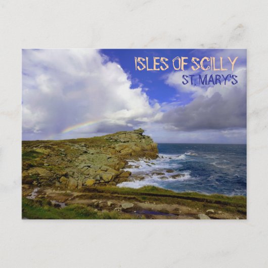 St. Mary's Coast - Isles Of Scilly Briefkaart (Voorkant)