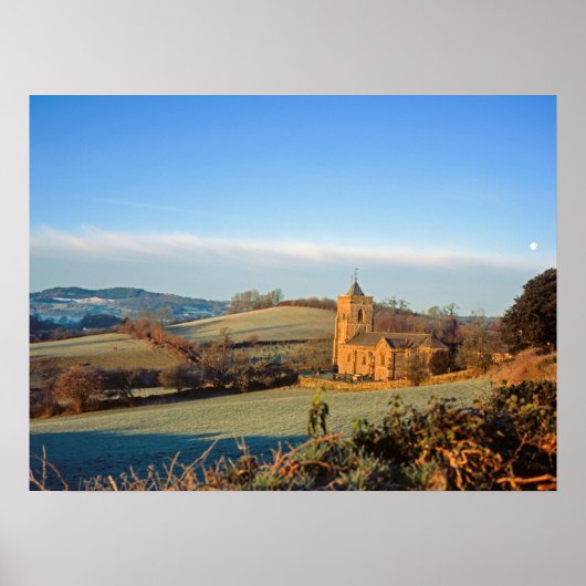 St Mary's Crosthwaite Holiday Card Poster (Voorkant)