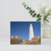 St Mary's Island, Whitley Bay Briefkaart (Staand voorkant)