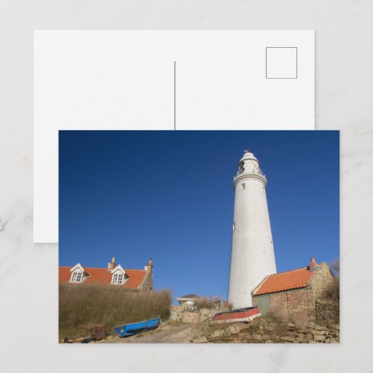 St Mary's Island, Whitley Bay Briefkaart (Voorkant / Achterkant)