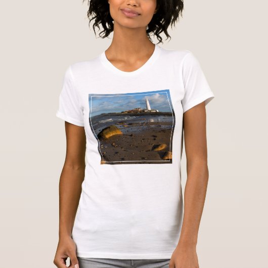 St. Mary's Island | Whitley, Engeland T-shirt (Voorkant)