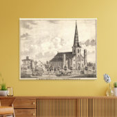 St Mary's katholieke kerk Canvas Afdruk (Insitu (Woonkamer))