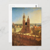 St. Mary's kerk van Jan Matejko Briefkaart (Voorkant / Achterkant)