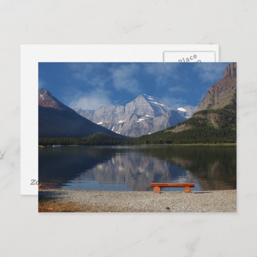 St Marys Lake Briefkaart (Voorkant / Achterkant)