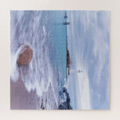 St Mary's Lighthouse Whitley Bay Verenigd Koninkri Legpuzzel (Horizontaal)