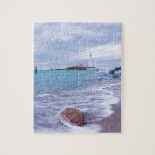 St Mary's Lighthouse Whitley Bay Verenigd Koninkri Legpuzzel