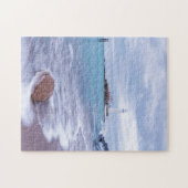 St Mary's Lighthouse Whitley Bay Verenigd Koninkri Legpuzzel (Horizontaal)