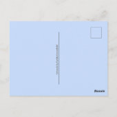 St Marys Lighthouse Whitley Bay Waterverf Briefkaart (Achterkant)