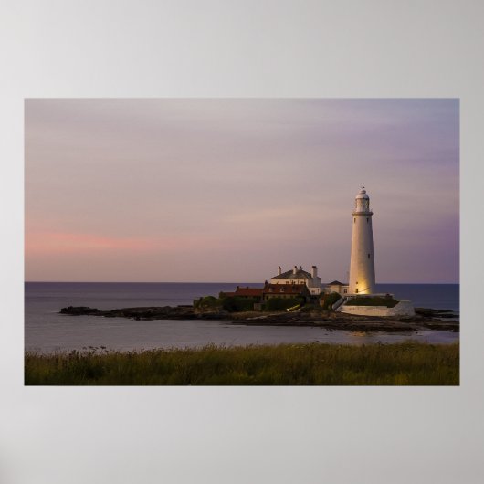 St.Marys-vuurtoren, Whitley Bay Poster (Voorkant)