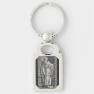 St. Matteüs de Evangelist - Reproductie van Kunstw Sleutelhanger