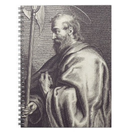 St. Mattheus de Evangelist - Kunstreproductie Notitieboek