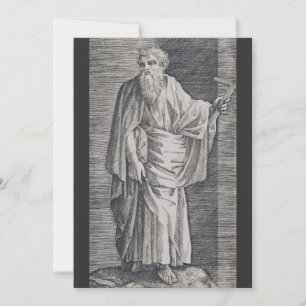 St. Mattheus de Evangelist - Reproductie van Kunst Bedankkaart