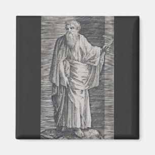 St. Mattheus de Evangelist - Reproductie van Kunst Magneet