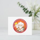 St. Matthew de Apostle Briefkaart (Staand voorkant)