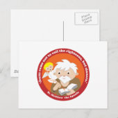 St. Matthew de Apostle Briefkaart (Voorkant / Achterkant)